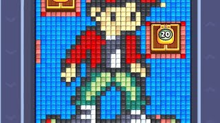 Pixel Flow Level 510. Walkthrough Gameplay