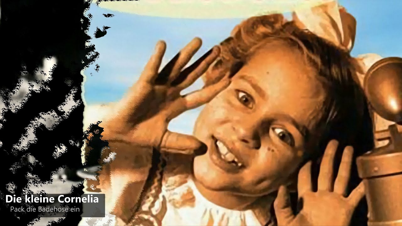 Watch Die kleine Cornelia(Cornelia Froboess) - Pack die Badehose ein (1951) on YouTube Watch Die kleine Cornelia(Cornelia Froboess) - Pack die Badehose ein (1951) on YouTube