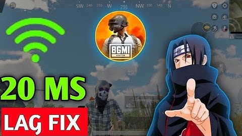 BGMI LAG FIX 🔥 Get 20ms in Any Network | Smooth Gameplay Tips After 4.0 Update