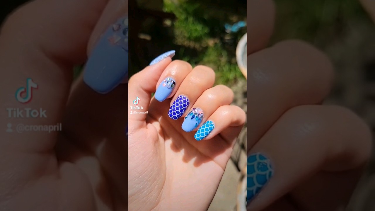 Mermaid nails🧜‍♀️ 