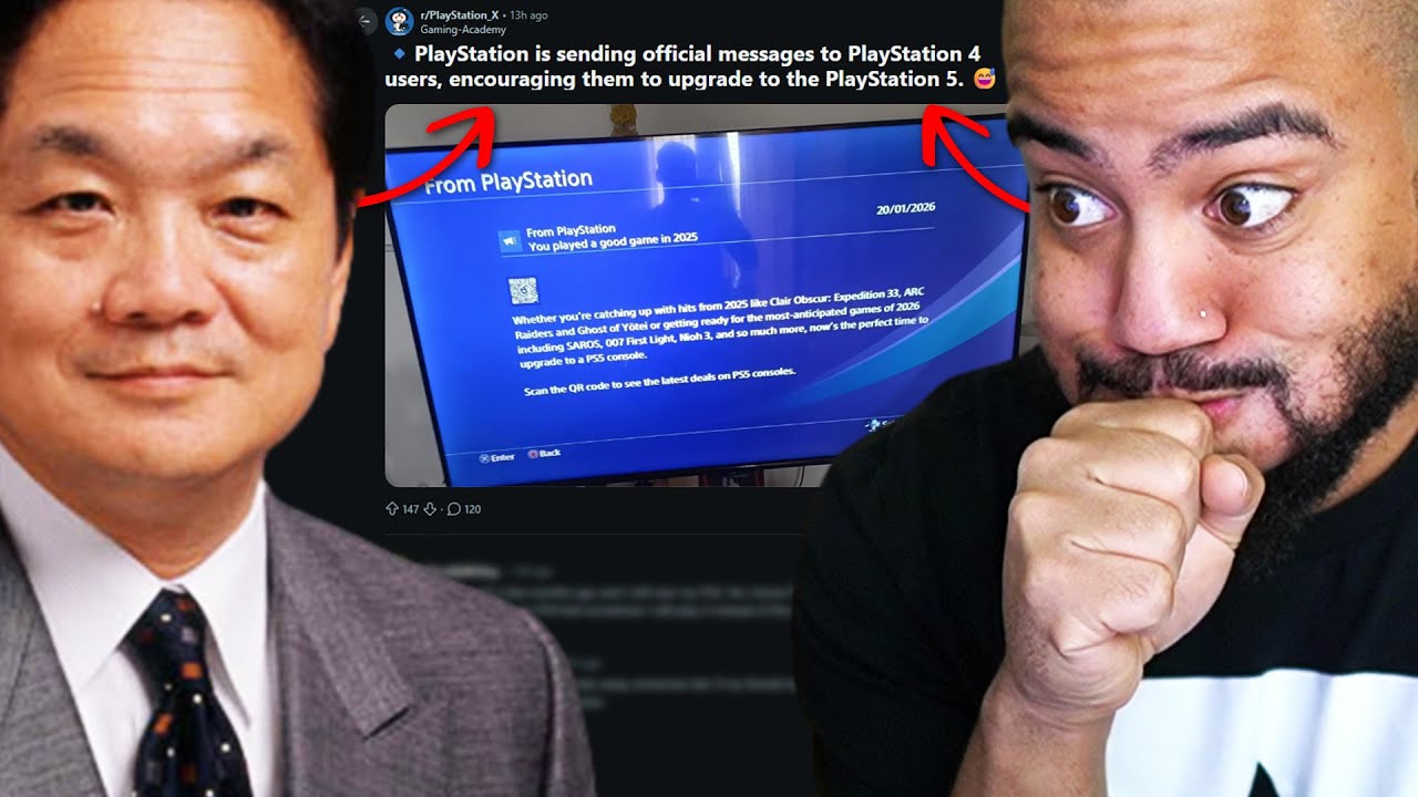 Sony is BEGGING PS4 Port Beggars to upgrade to PS5