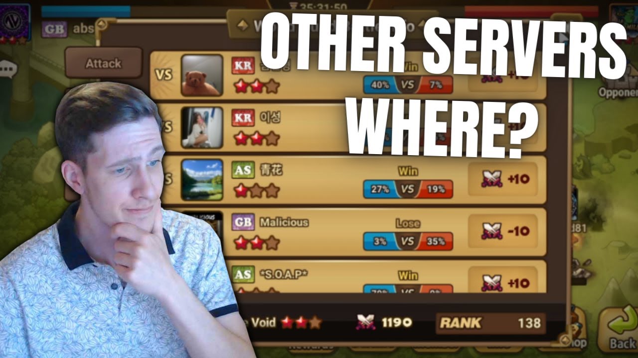 World Guild War Matchmaking is Horrible...┃Summoners War G3 GW