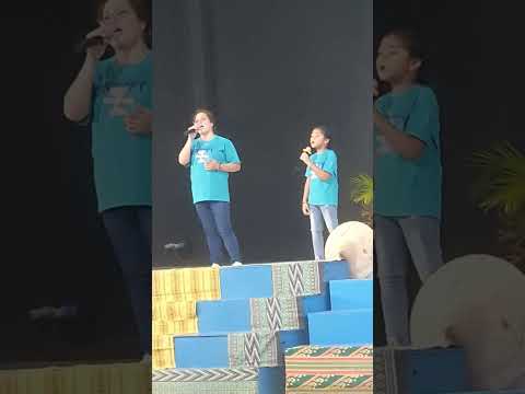 Mother and Daughter Duet during Family Day