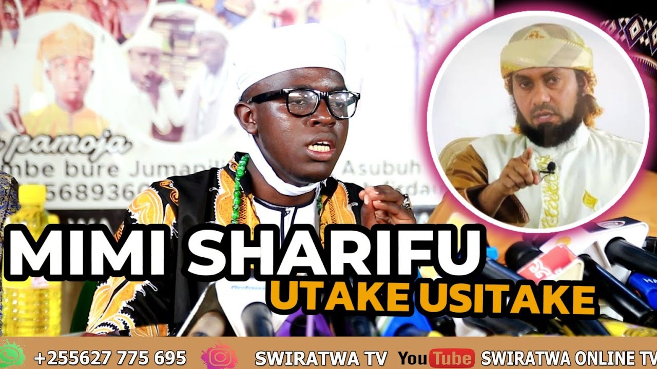 🔴#live: Bila woga SHEIKH SHARIF FIRDAUS amejibu tuhuma zote za SHEIKH KISHKI kuhusu maji ya upako