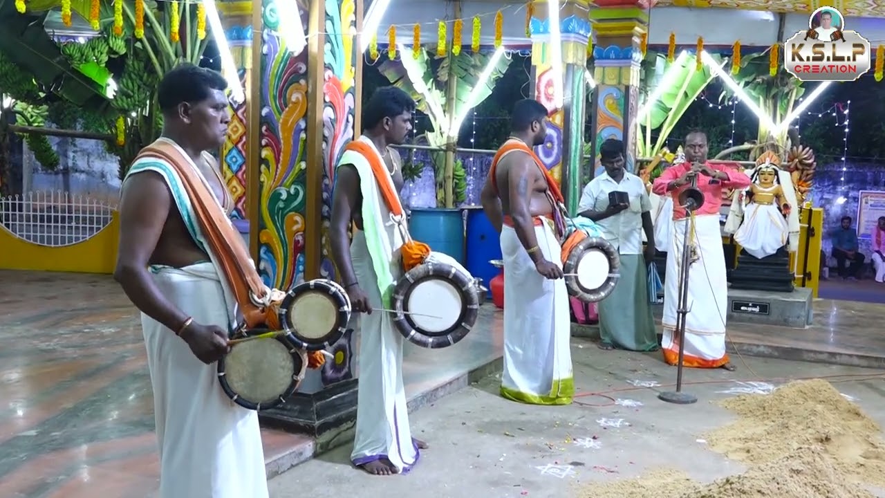 தில்லை அம்பல நடராஜா  பாடலை அருமையாக வாசிக்கும் நையாண்டி மேள குழுவினர்