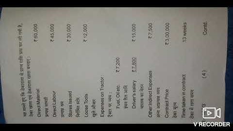 BBMKU or VBU previous year question paper|| B.com semester 5|| Cost and Management Accounting||