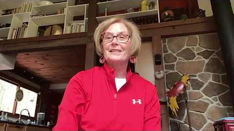 Gilchrist President, Catherine Hamel, gives Volunt...