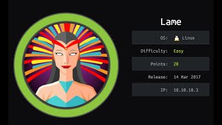 HackTheBox Retired machine: Lame