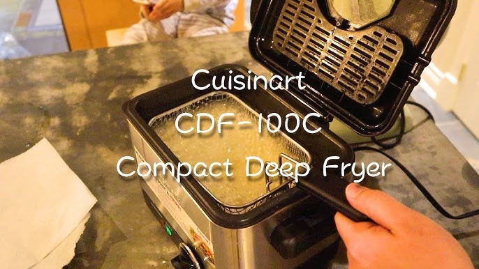 4 Quart Deep Fryer Demo (CDF-200) 