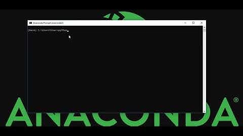 Install and Uninstall a package using Anaconda - conda