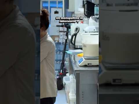 monopattino in laboratorio 😱