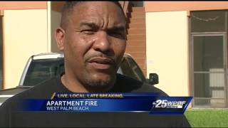 Fire breaks out in WPB apartment