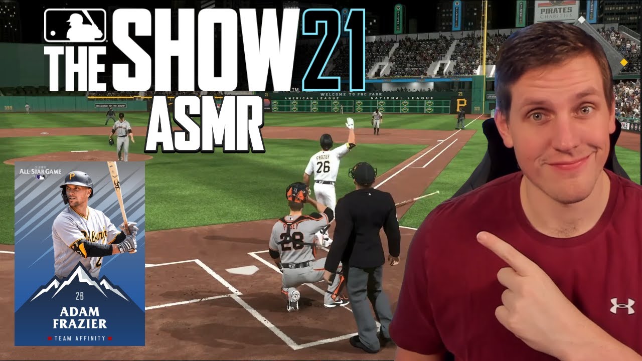 ASMR Gaming Relaxing MLB The Show '21 Обзор Team Affinity, 3-й сезон! (Шепот + звуки контроллера)