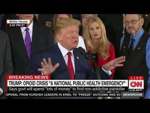 Trump invokes brother’s struggles with alcoholism during speech on opioid crisis