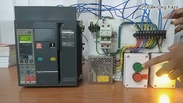 Testing Under Voltage Release (MN) & Closing Coil (XF) ACB 630A #schneider