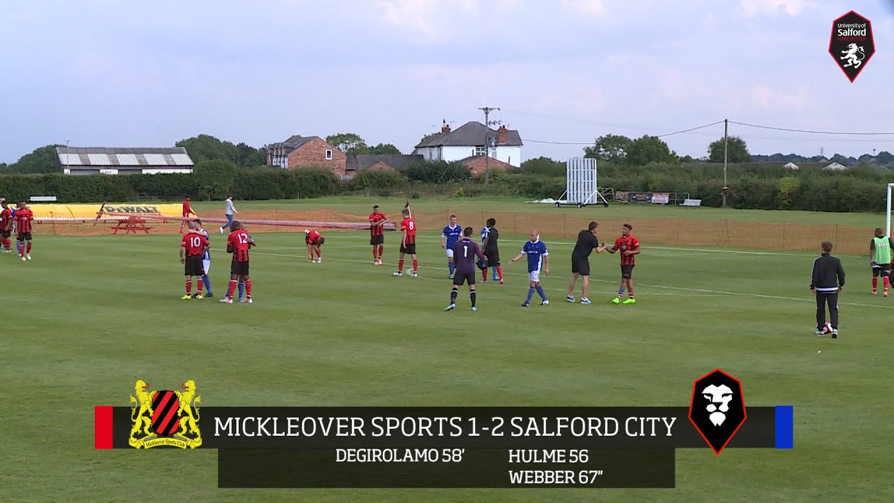 football score Mickleover Sports 1-2 Salford City - Evo-Stik Northern Premier League 22.08.15