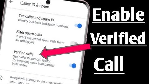 Google Verified Calls | #GoogleVerifiedCalls