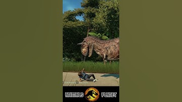 Carnotaurus eats Human #shorts