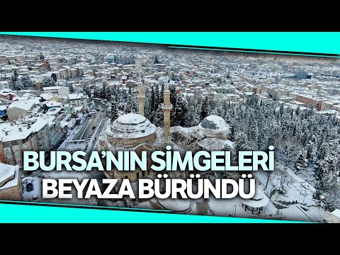 Bursa’nın Simge Yerlerinden Kar Manzaraları