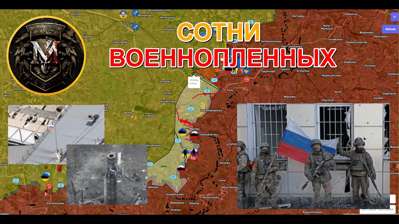 ВС РФ Победили В Авдеевке | Началось Запорожское Наступление | Военные ...