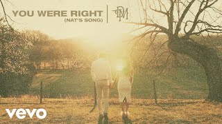 Miniatura de vídeo de "Dylan Marlowe - You Were Right (Nat's Song [Official Audio])"