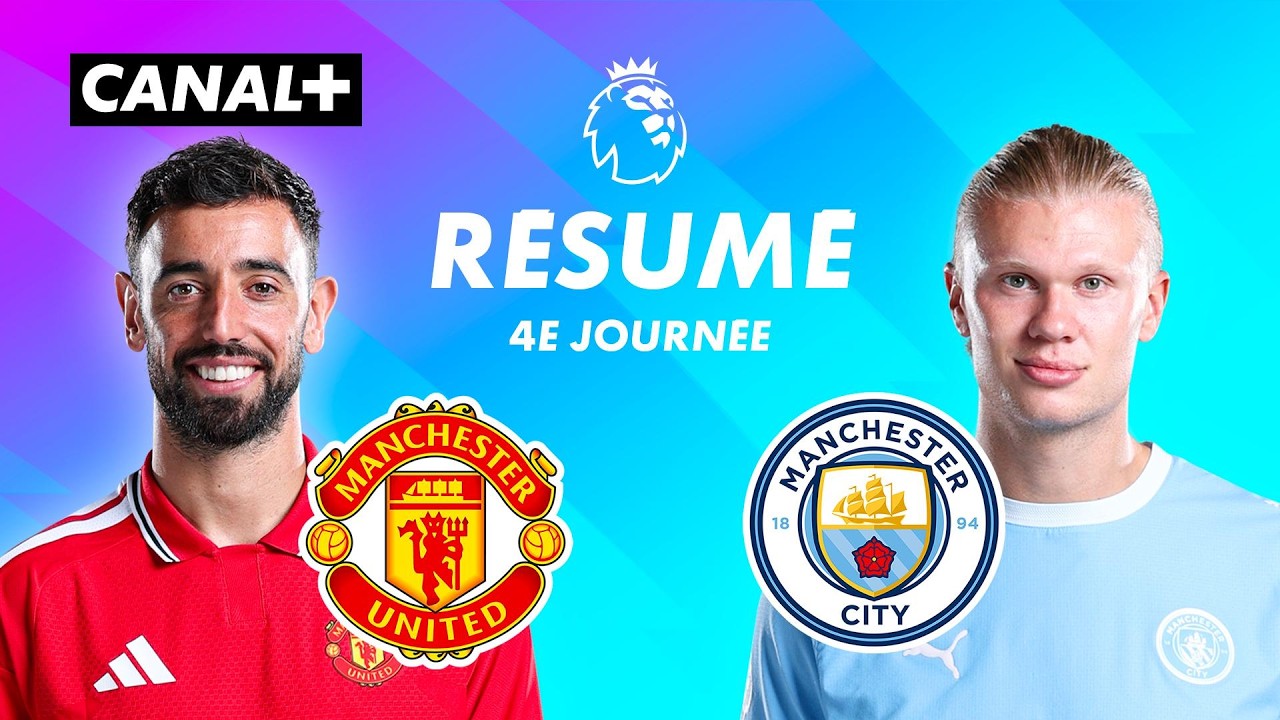 Le résumé de Man United / Man City - Premier League 2025-26 (J4)