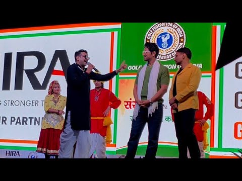 रणदीप हुड्डा - गजेंद्र फौगाट फिर एक साथ Randeep Hooda -Gajender Phogat Live show golf national