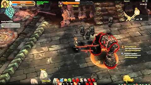 [Tree Of Savior]Ranger full dex C3 vs boss Snayim lv 90 with max skills