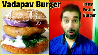 Vada Pav Burger - Burger Vada Pav - MAYO CHEESE VADA PAV RECIPE - MAYONNAISE CHEESE VADA PAV RECIPE