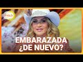 Alicia Villarreal reacciona a tener otro bebé y cuenta cómo está con sus hijos | Despierta América