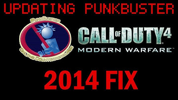 Call of Duty 4 Punkbuster update 2014.