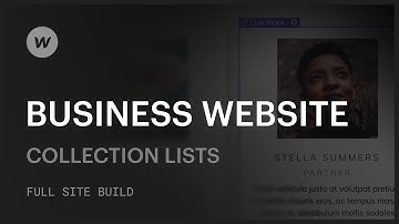 How to build a business website — Collection lists (Part 4 of 6)