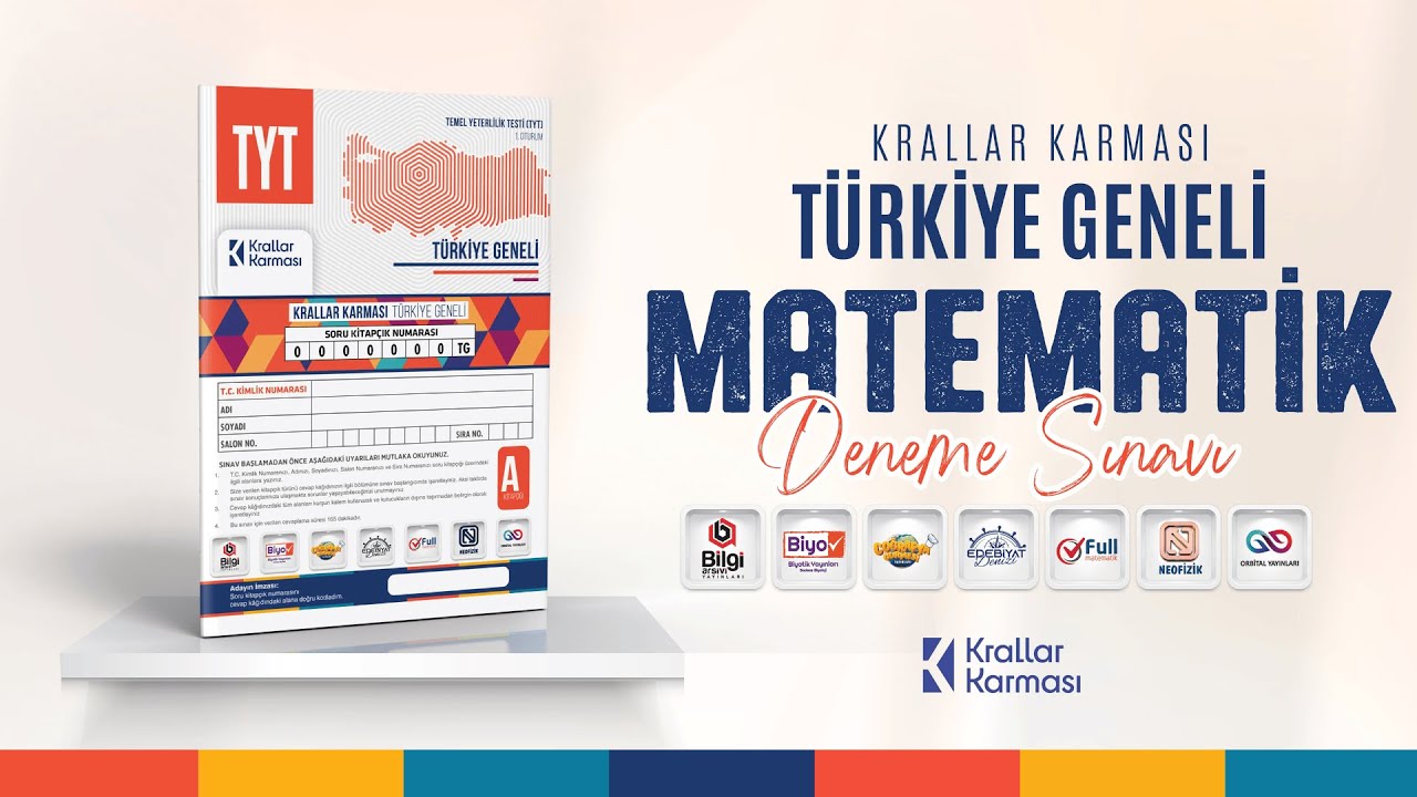 KRALLAR KARMASI 1. TÜRKİYE GENELİ TYT DENEMESİ MATEMATİK TESTİ ÇÖZÜMLERİ