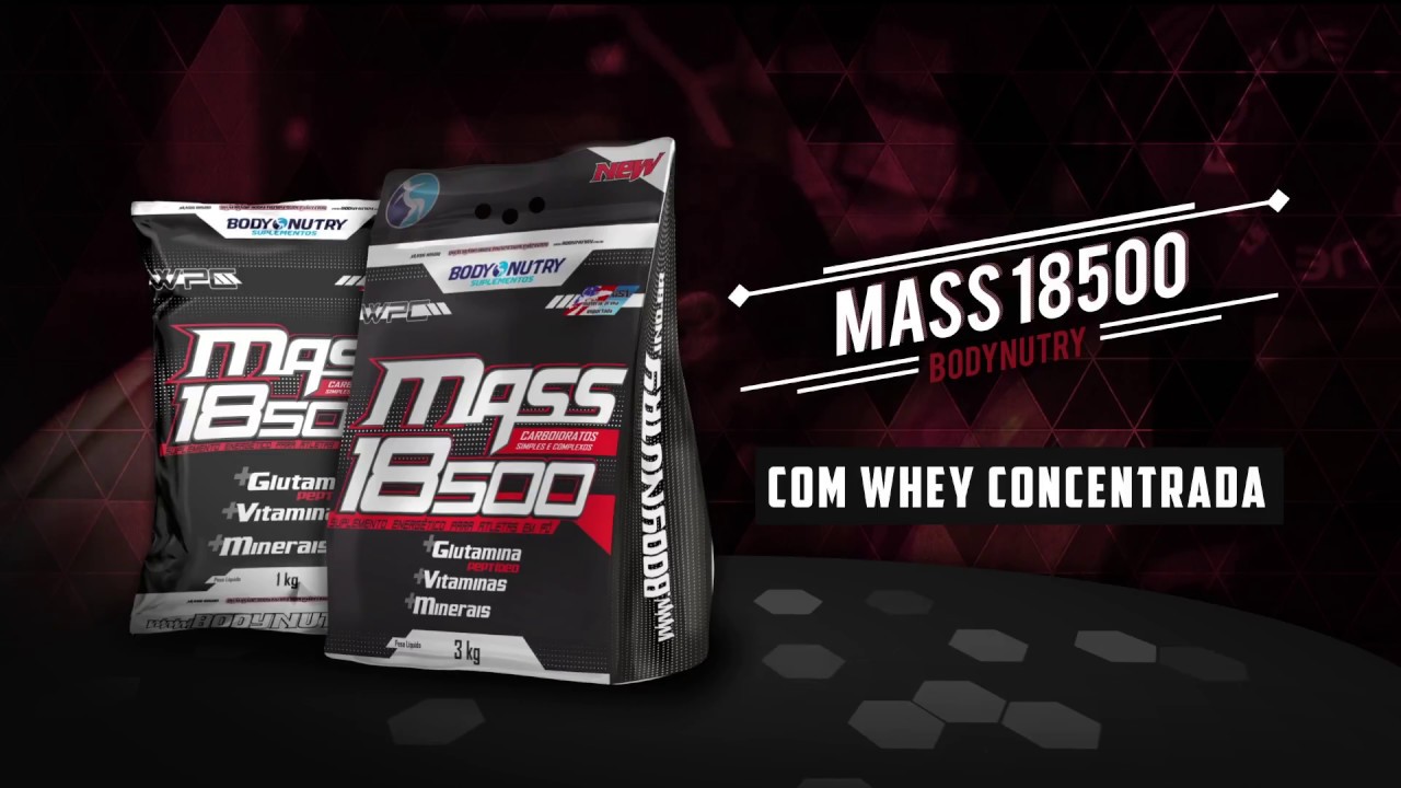 Óleo funcional LA+Cromo e Hipercalórico MASS 18.500 da Body Nutry Suplementos suplementos vitaminicos