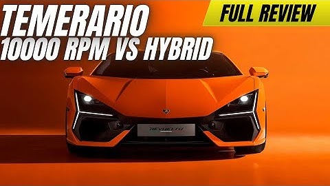 Lamborghini’s New Supercar Name is “Temerario” | Huracan Successor Details