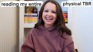reading my entire physical tbr before I move to EUROPE!!! by Maddie Ann 116 views 2 months ago 28 minutes