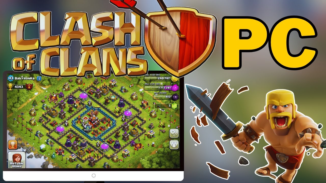 🔸CLASH OF CLANS🔸 HOW TO INSTALL 💻PC/LAPTOP [TUTORIAL 2024 no charge ...