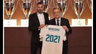 Karim Benzema signs contract extension with Real Madrid