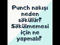 Punch nakışı sökülme nedenleri / Yeni başlayanlar için püf noktalarıyla panç nakışı yapımı