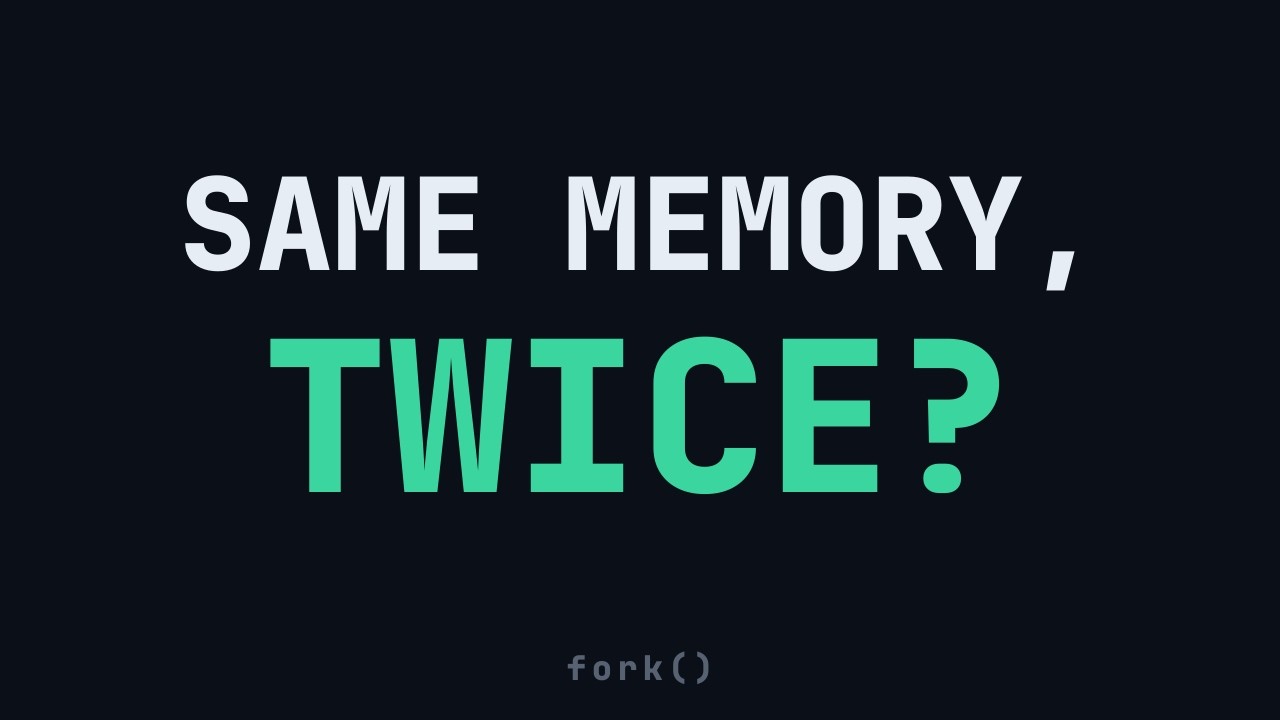 Copy-on-Write Memory Optimization in Linux Fork()