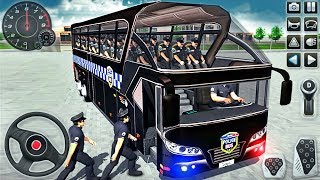 Police Bus Driving Simulator 2020 - 3D Bus Transporter Driver - Android GamePlay screenshot 5