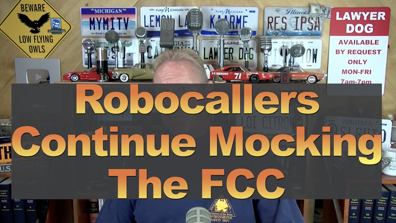 Robocallers Continue Mocking the FCC - YouTube