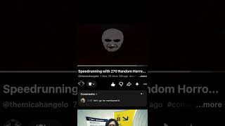 WHO IS THAT #minecraft #speedruning #fyp #comedy #horror