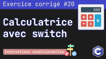 Exercice corrigé 20 : Programme calculatrice avec l