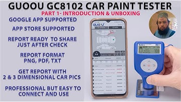How to Check Car Paint | Car paint testing device | Car paint thickness gauge | Paint tester machine