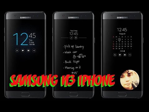 ДЕЛАЕМ ИЗ IPHONE SAMSUNG ! ALWAYS ON DISPLAY НА ЛЮБОМ IPHONE !