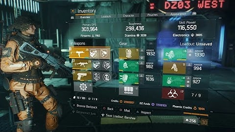 The Division 1.6.1 45% Skill Haste Banshee Damage Build #DRN