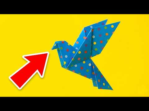 How to Make an Easy Origami Dove (Step by Step)