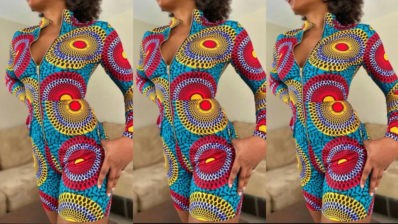 How to Cut and Sew a Jumpsuit with Collar Front Zipper