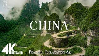 FLYING OVER CHINA (4K Video UHD) - Peaceful Piano Music With Beautiful Nature Film For Stress Relief screenshot 2